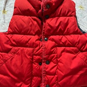 Toddler boy puffer vest
